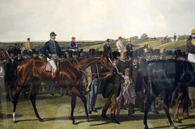 Lot 722 - After John Frederick Herring Snr - Returning to Weigh; Horse Racing Scene | hand coloured etching