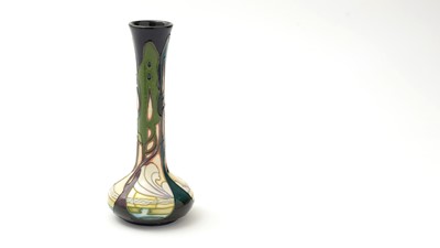 Lot 111 - Moorcroft Dawn vase by Emma Bossons