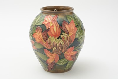 Lot 122 - Moorcroft Tiger Lily vase