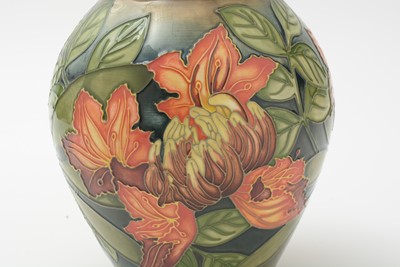 Lot 122 - Moorcroft Tiger Lily vase