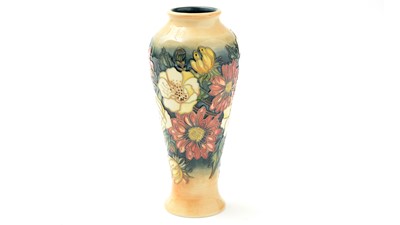 Lot 128 - Moorcroft 'Victoriana' vase by Emily Bossons, boxed