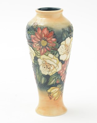 Lot 128 - Moorcroft 'Victoriana' vase by Emily Bossons, boxed