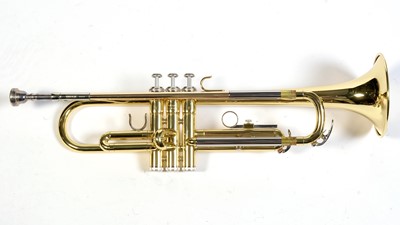 Lot 734 - Yamaha 2320E Bb trumpet, cased
