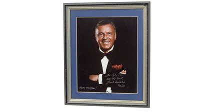 Lot 777 - Frank Sinatra, 1915-1998: a signed photograph