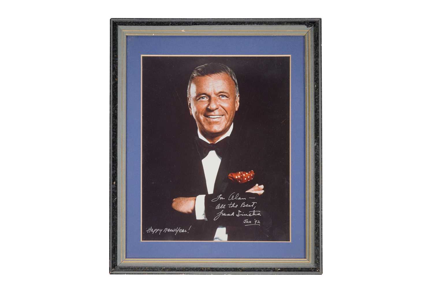 Lot 747 - Frank Sinatra, 1915-1998: a signed photograph