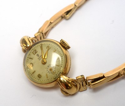 Lot 83 - A 9ct yellow gold Tudor Royal ladies wristwatch
