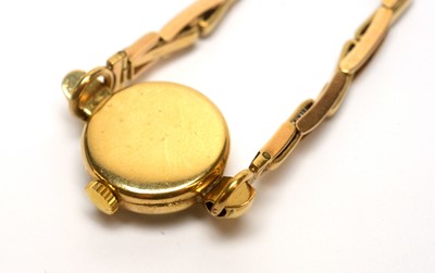 Lot 83 - A 9ct yellow gold Tudor Royal ladies wristwatch