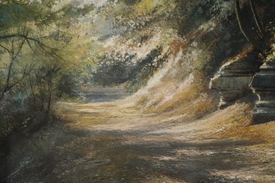 Lot 287 - Robert Turnbull - Jesmond Dene | pastel