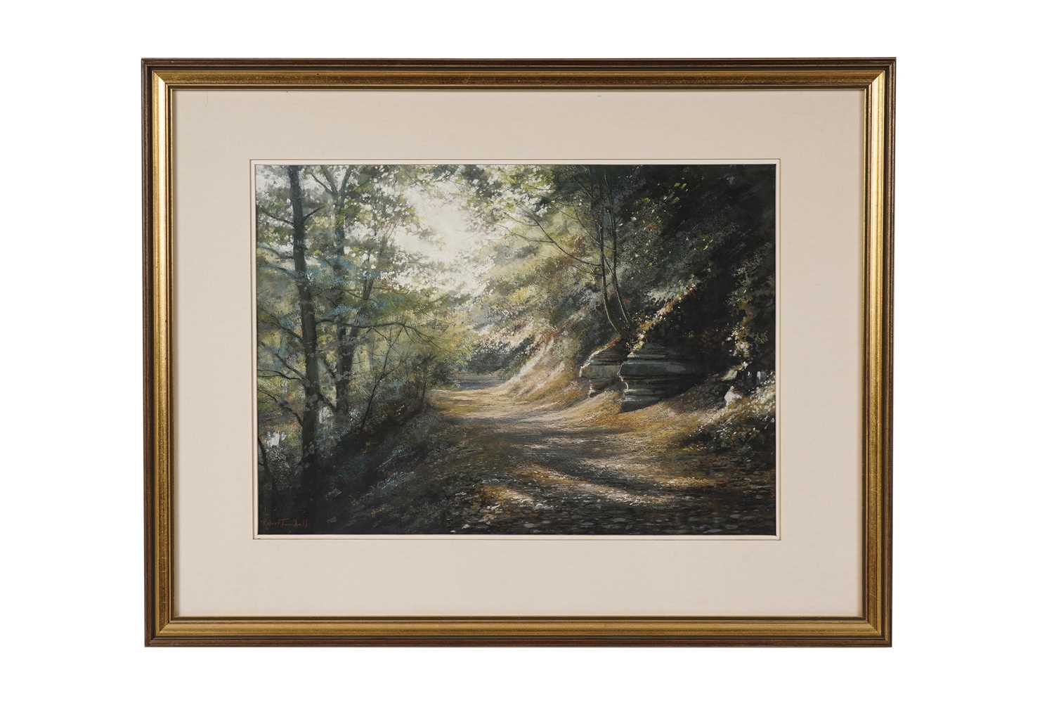 Lot 287 - Robert Turnbull - Jesmond Dene | pastel