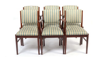 Lot 16 - Gordon Russell of Broadway: A set of six teak dining chairs