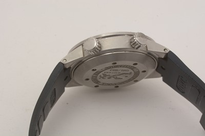 Lot 1017 - IWC Aquatimer Cousteau Divers: stainless steel automatic wristwatch