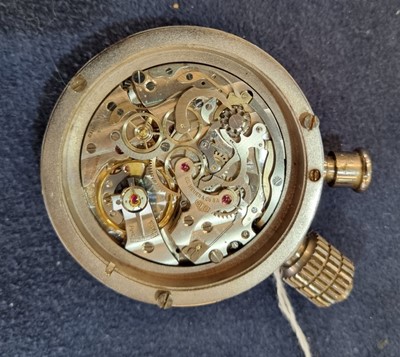 Lot 535 - Heuer Super Autavia: a steel cased manual-wind dash-board chronograph