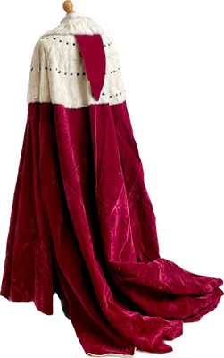 Lot 1120 - The Peerage robes worn by Viscount Melville to the coronation of Queen Victoria in 1837