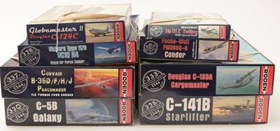 Lot 226 - Eight Roden model constructor kits