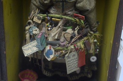 Lot 758 - A 19th Century peddler doll