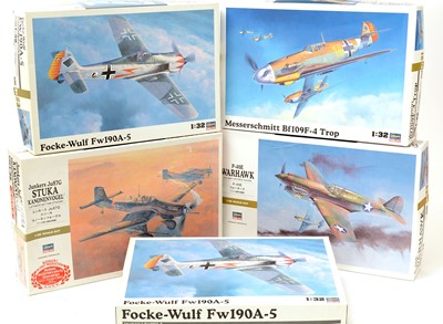 Lot 236 - Ten Hasegawa model constructor kits