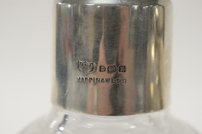 Lot 109 - Two glass cocktail shakers