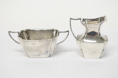 Lot 110 - A selection of silver items.