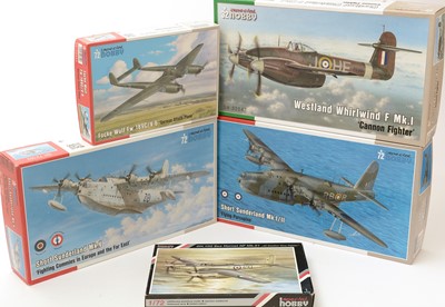 Lot 245 - Ten Special Hobby model constructor kits