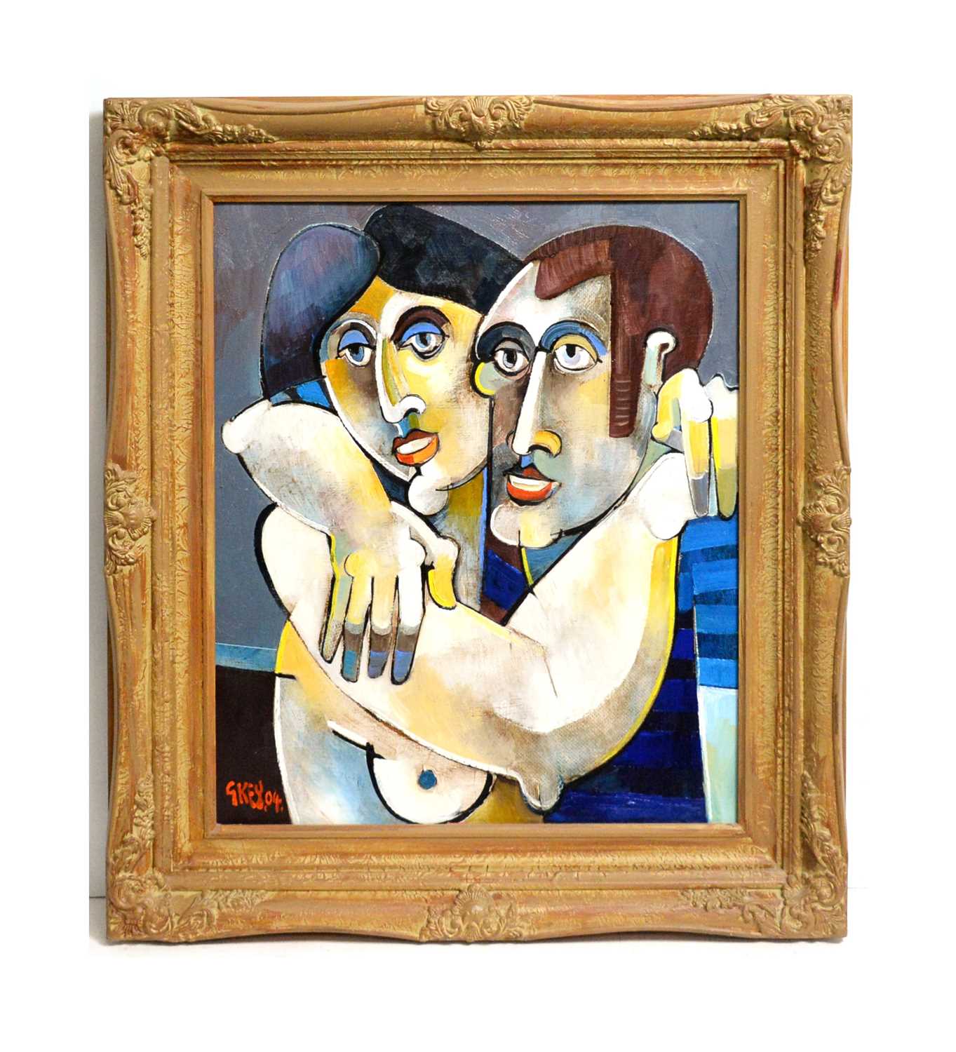 Lot 228 - Geoffrey Key - Friendship | oil