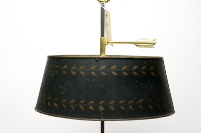 Lot 734 - A 20th Century French Bouillotte lamp
