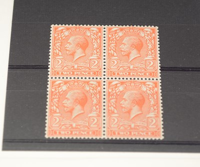 Lot 926 - GB GV 1912 1d. Royal Cypher, sg345, with RPS...
