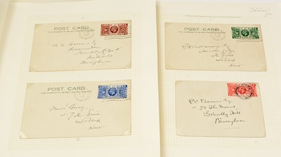 Lot 927 - GB GV set of four 1935 Silver Jubilee covers, each sent one day pre-release on 6th May.