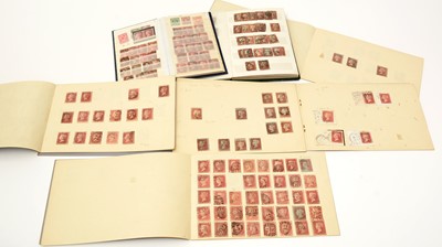 Lot 929 - GB QV 1d. reds, including 1841 imperfs and 1864 perfs