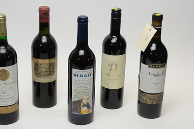 Lot 358 - A collection of eight bottles of red wine