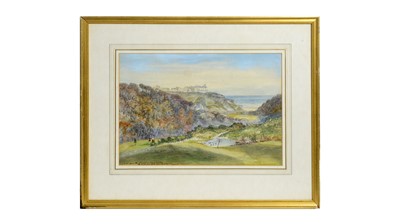 Lot 1083 - John Wilson Carmichael - Sketch from the Drawing Room Window at Rushpool Hall | watercolour