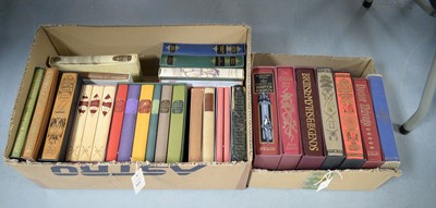 Lot 505 - A collection of Folio Society books.