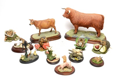 Lot 139 - A collection of Border Fine Arts and other animal figures