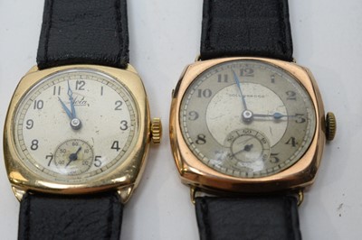 Lot 114 - A selection of manual wind wristwatches