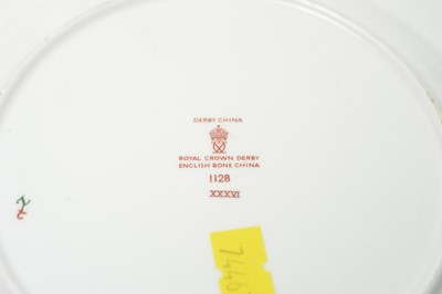 Lot 909 - Ten Royal Crown Derby Imari plates