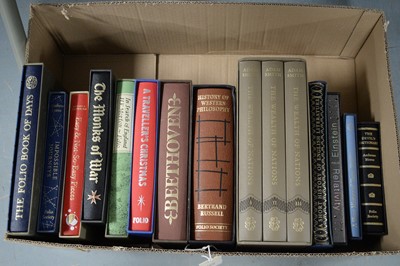Lot 494 - A collection of Folio Society books relating to history.