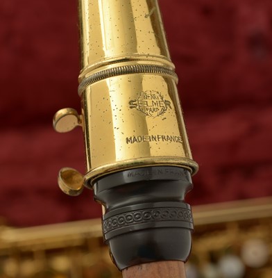 Lot 726 - 1960 Selmer VI Alto saxophone and period case