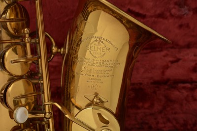 Lot 726 - 1960 Selmer VI Alto saxophone and period case