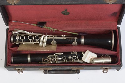 Lot 715 - Selmer Sterling Bb clarinet, cased