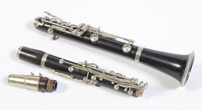 Lot 715 - Selmer Sterling Bb clarinet, cased