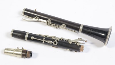 Lot 715 - Selmer Sterling Bb clarinet, cased