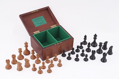 Lot 194 - A boxed ‘Staunton Chessmen’ chess set