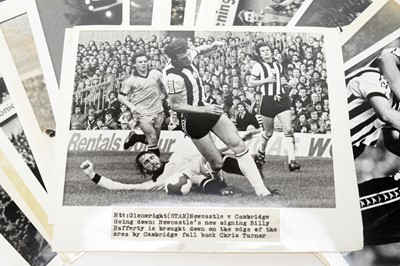 Lot 280 - A collection of football photographs relating to Newcastle United F.C