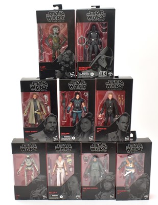 Lot 341 - A collection of Hasbro Star Wars The Black Series figures.