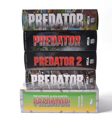 Lot 367 - A collection of Neca Predator figures