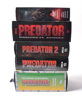 Lot 368 - A collection of Neca Predator figures