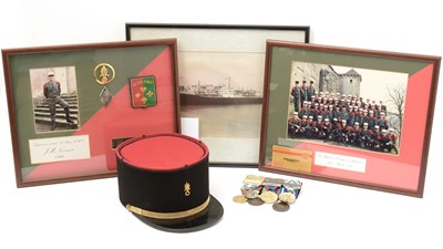 Lot 1026 - French Legion medal group and other items.