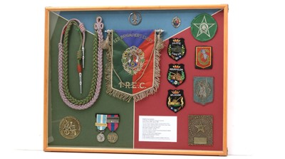 Lot 1036 - Medals and effects of Brigidar Chef Humbold