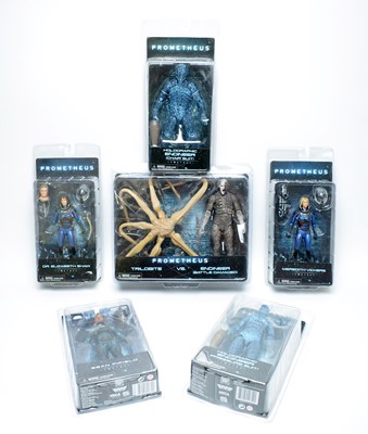 Lot 375 - A collection of Neca Prometheus figures.