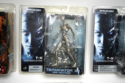 Lot 378 - A collection of McFarlane Toys Terminator 3 figures.