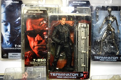 Lot 378 - A collection of McFarlane Toys Terminator 3 figures.